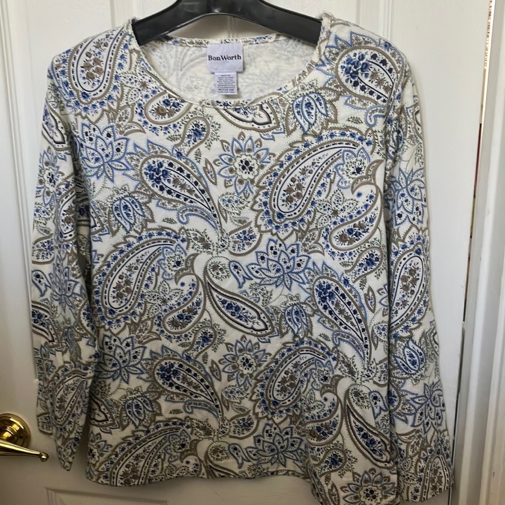 FINAL MARKDOWN Bonworth paisley tee xsp